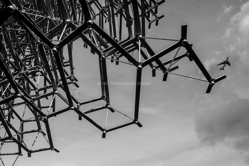 Wendy1-Kew, The Hive with plane.jpg