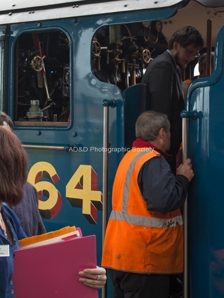 Colin Lamb - Bittern Footplate