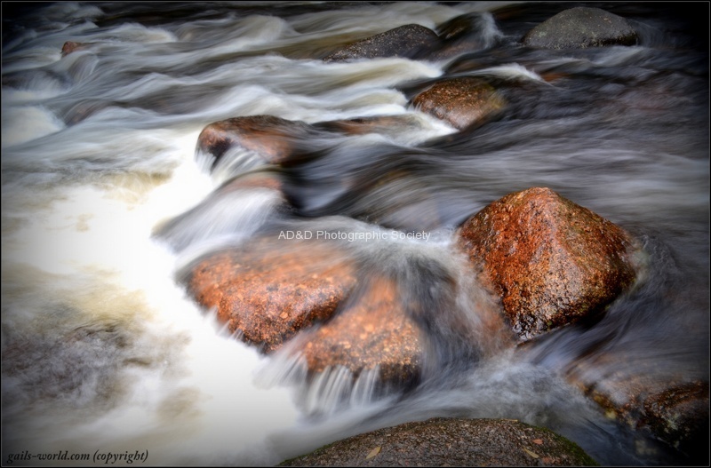 Gail Smokey water on the river