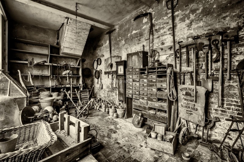Potting Shed, by Jim Muller
