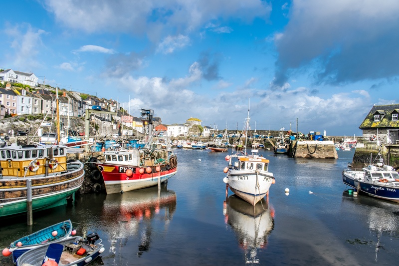 Reflections of Mevagissey, by Neil Grantham
