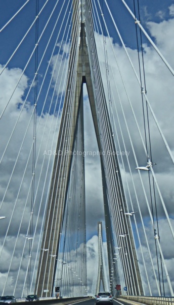 Pont de Normandie, by Janet Broadbent