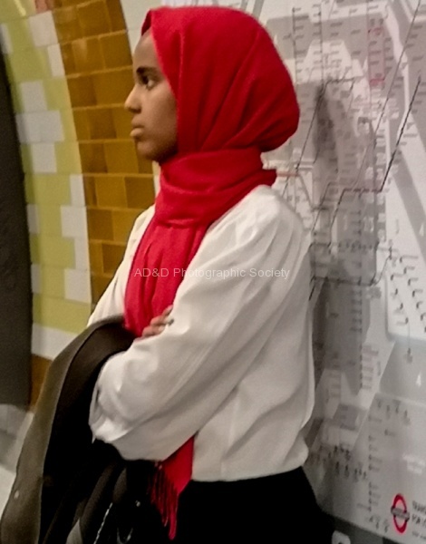 Portrait - Underground Girl, by Wendy Meagher