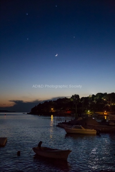 Hvar quayside, by Paul Brewerton