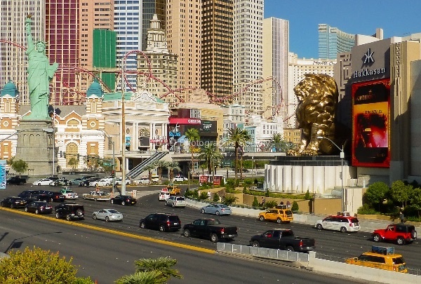 Street Corner in Vegas