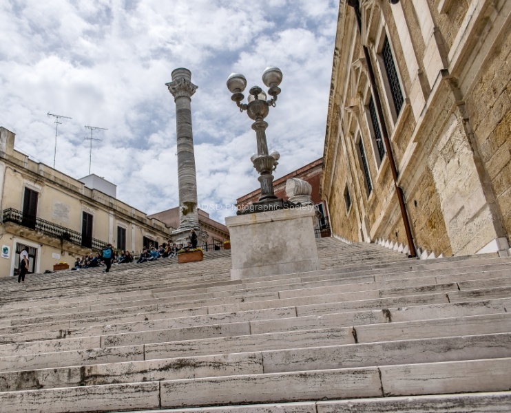 Roman steps, Brindisi, by Neil Grantham