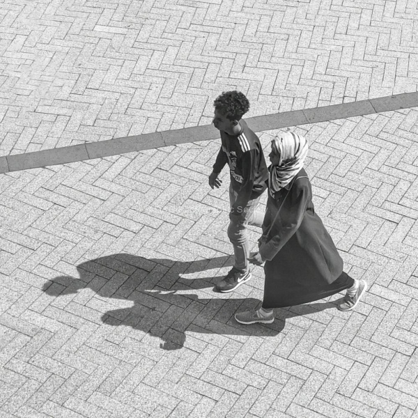 Wendy Meagher - Crossing the square, Birmingham