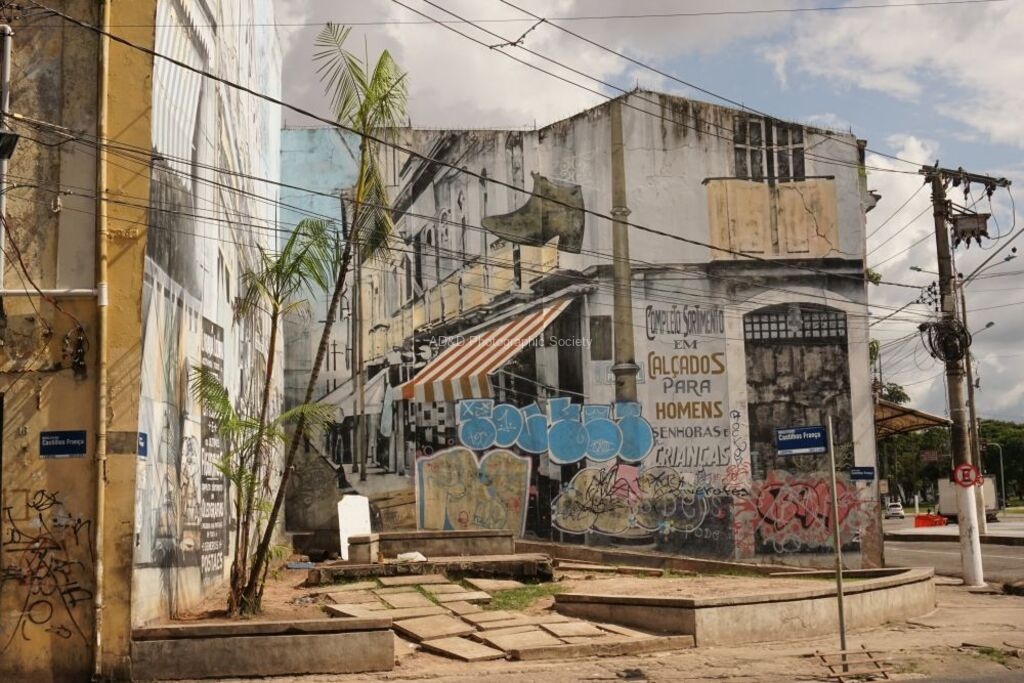 Paul Friend - Caribbean Street Scene No 1