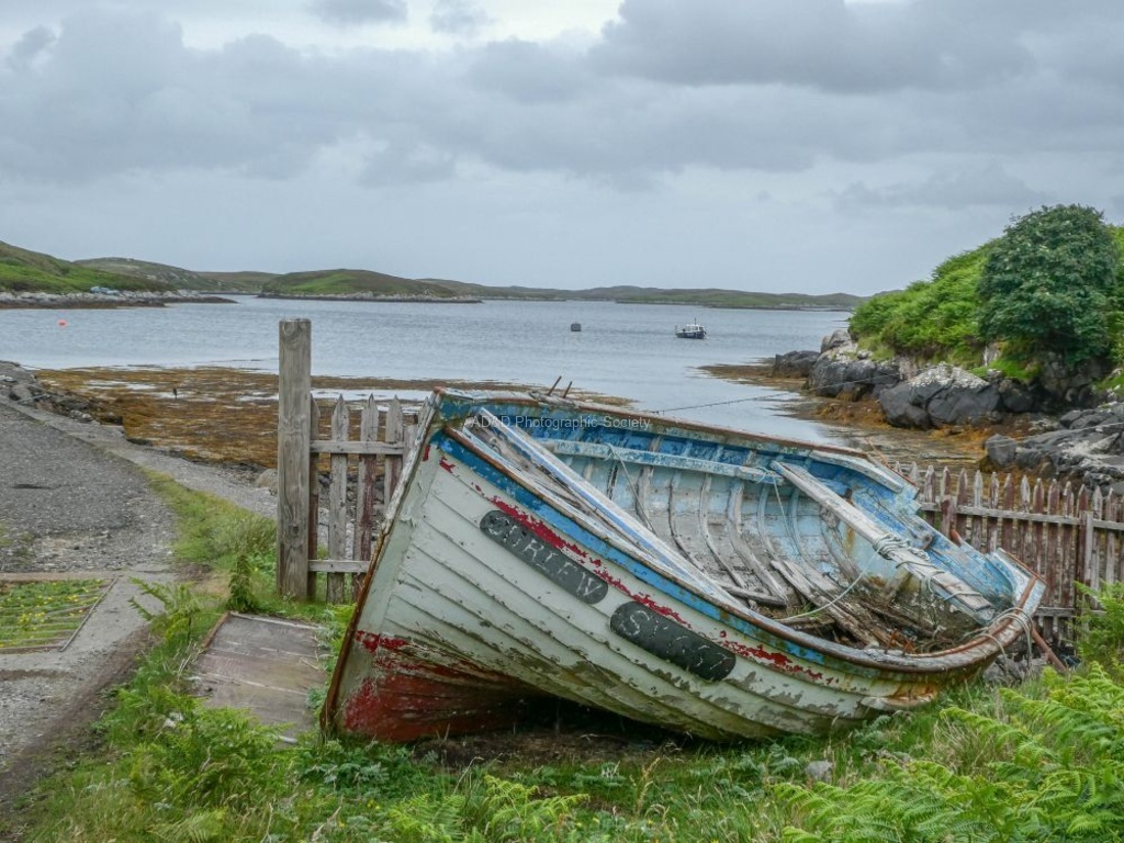 Nicky Westwood - Decaying boat, South Uist