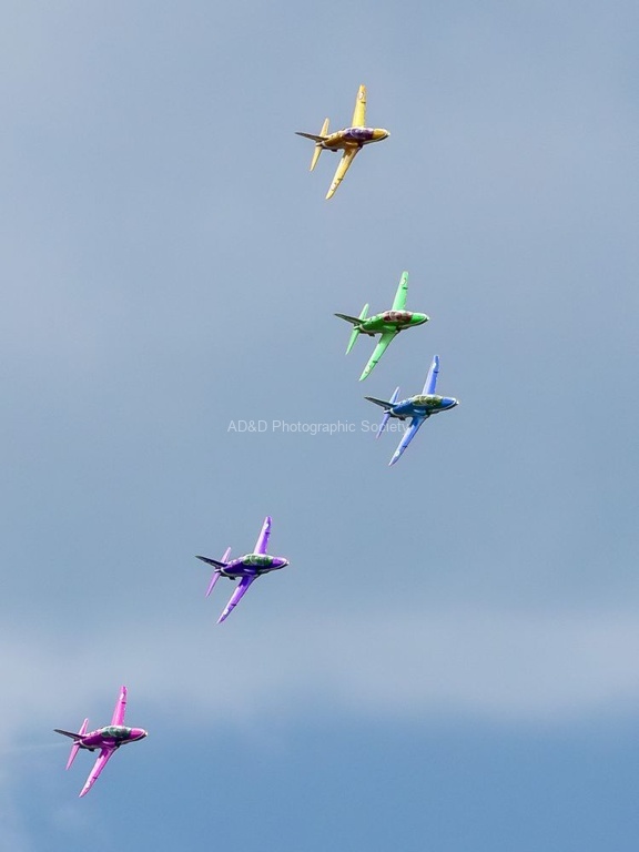 Colin Lamb - Multi-coloured arrows