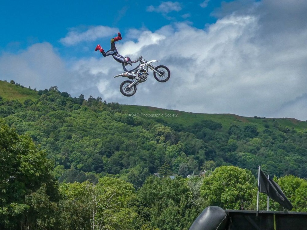 Nicky Westwood - Bold Dog FMX Motorcycle 'in the air'