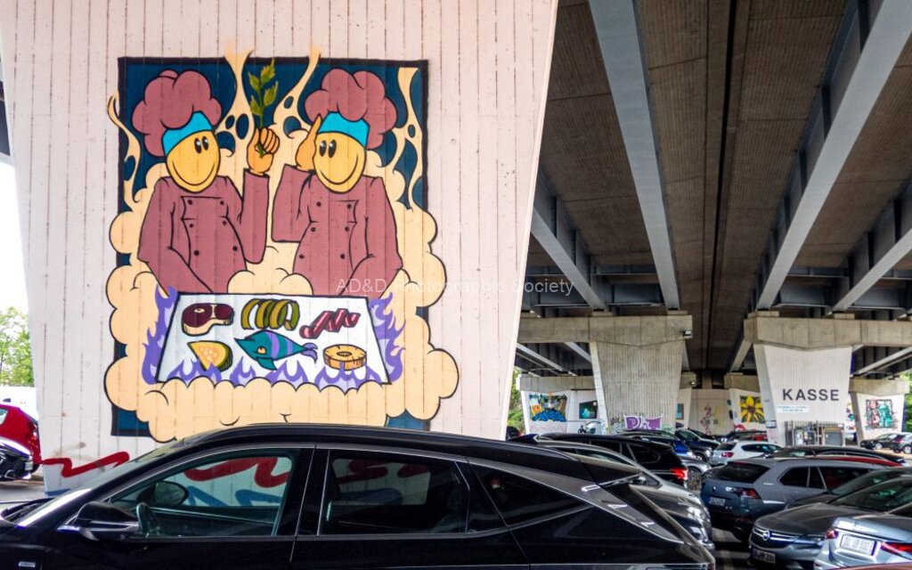 Andrew Dayer - Parkplatz unter der A59 Duisburg