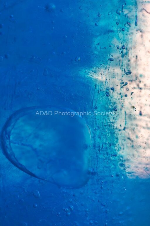 Maureen Tyrrell - Blue ice abstract