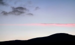 Dusk over Sleet Fell