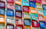 Colourful Balconies, by Maureen Tyrrell