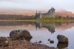 Sunrise - Kilchurn Castle on Loch Awe Scotland, by Lindsey Smith