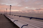 Eastbourne Pier at sunset, by Elaine Argent