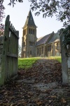 Through the church gate, by Colin Lamb