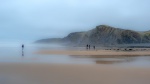 Misty Beach, by John Cavana