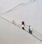 Ashmolean steps, by Maureen Tyrrell