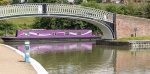 Khatija Barday Wood - Passing Thru Braunston Marina with Lady Hannah
