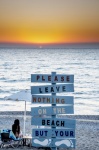 John Emmett - Beach Sign