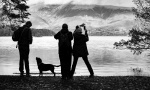 John Emmett - Silhouettes on Derwent Water