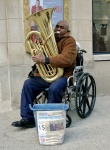 Chris Day - Chicago Symphony Hall busker