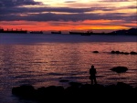 Paul Brewerton - Vancouver, Watching the ships