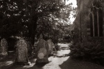 Meriel Flux - churchyard