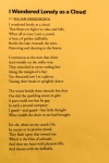 Nicky Westwood - I wandered lonely as a cloud - poem