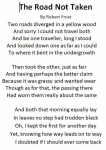 Richard Broadbent - Road not taken - poem