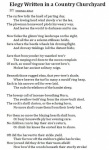 Meriel Flux - Country church yard - poem
