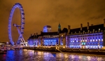Jim Muller - London Eye at night