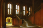 Christchurch refectory Stairs copy