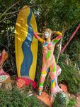 Colin Lamb - Colourful surfer