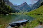 Nicky Westwood - The Seealpsee Boat, Switzerland