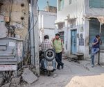 Martyn Pearse - India street scene