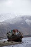 Courtney Killpack - Boat wreckage Cairngorns