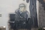 Daphne Lever - Old man mural