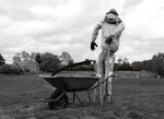 Carol Fieldhouse - B&W Scarecrow - 1
